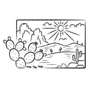 Kakteen – SVG-Datei