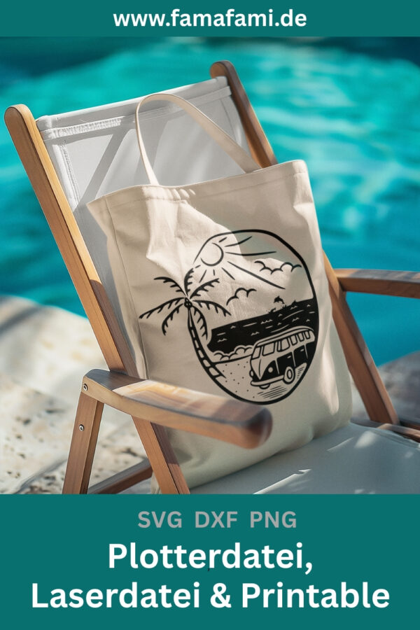 Camper SVG DXF PNG – Bild 2