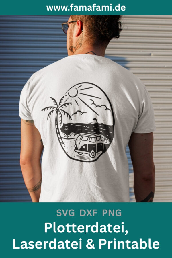Camper SVG DXF PNG – Bild 3