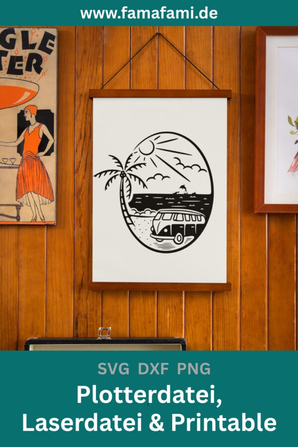 Camper SVG DXF PNG – Bild 7