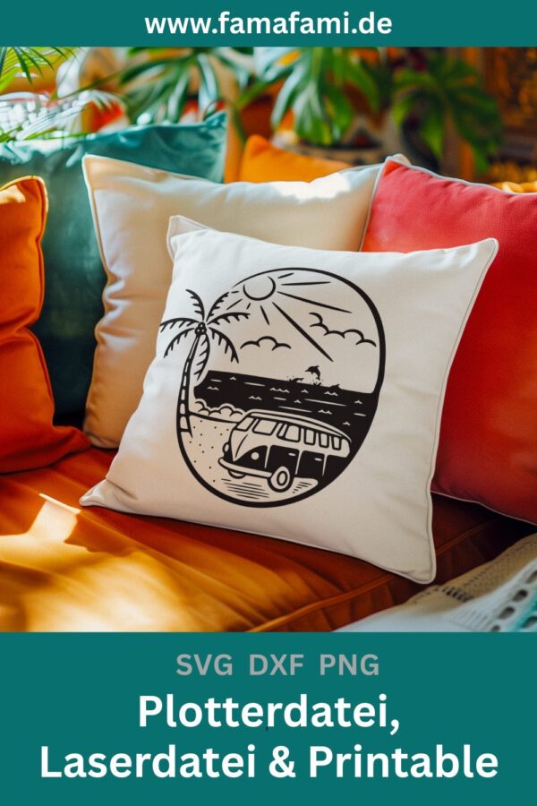 Camper SVG DXF PNG – Bild 9